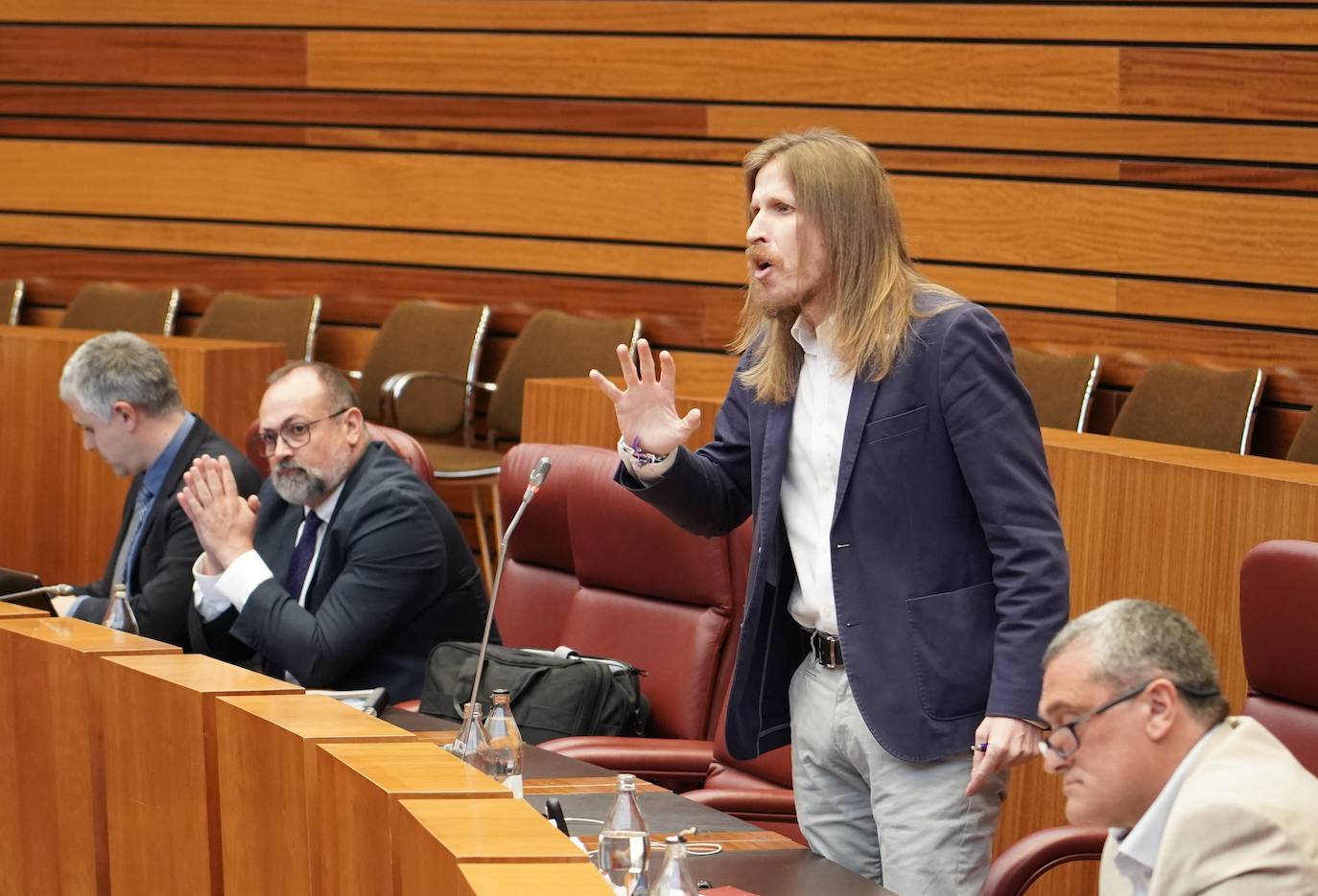 Sesión de martes del pleno de las Cortes de Castilla y León.