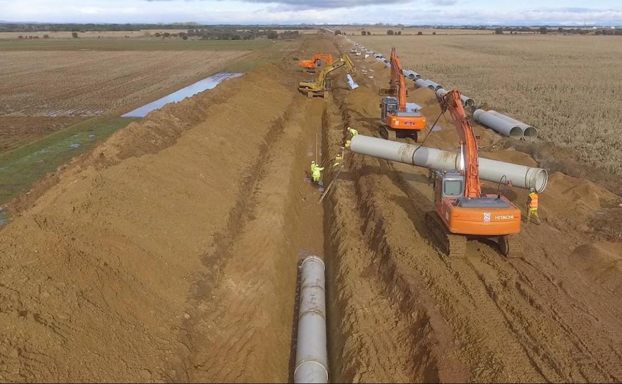 Proyecto de Modernización de los regadíos del Canal de Páramo Bajo. 