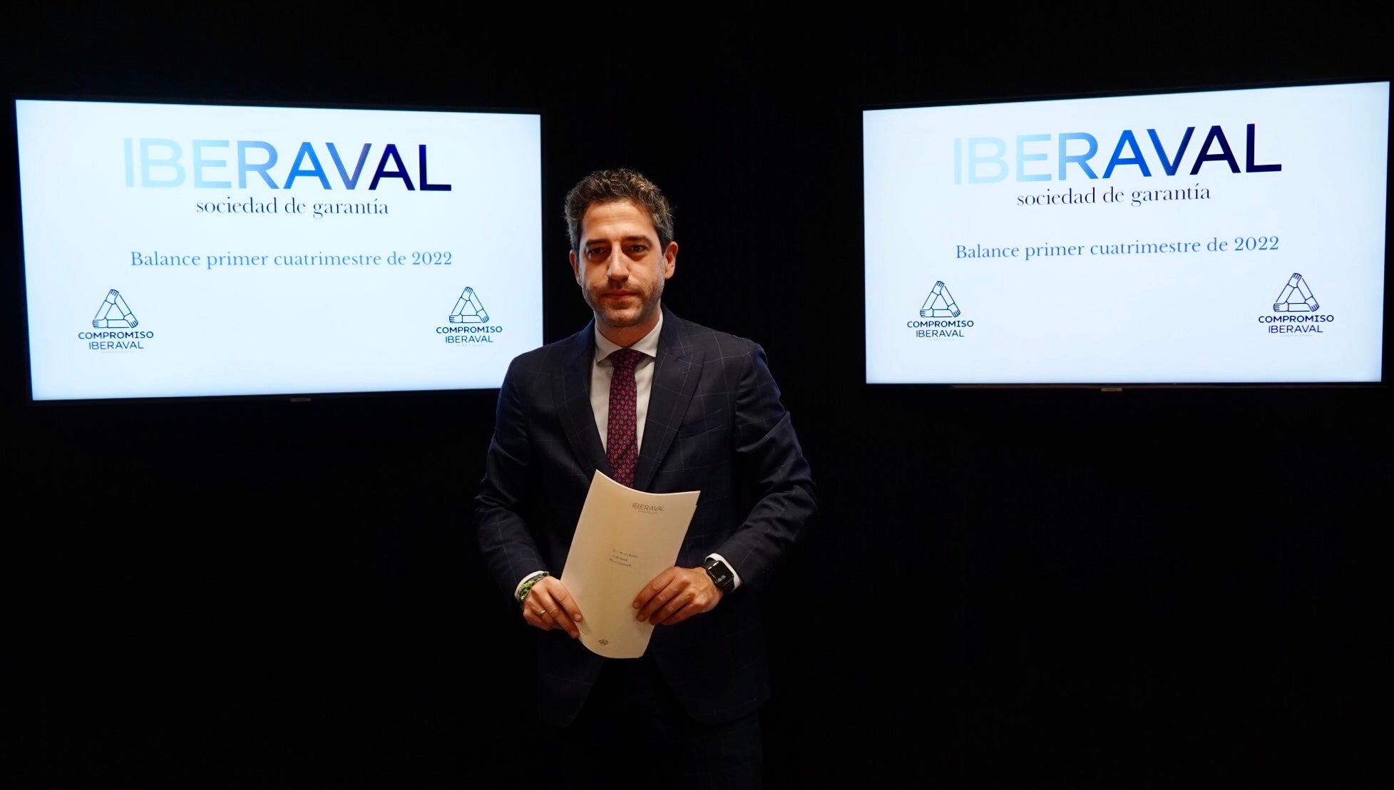 El presidente del Consejo de Administración de Iberaval informa sobre la actividad de la sociedad de garantía durante el primer cuatrimestre de 2022.