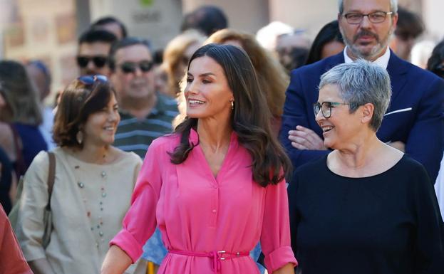 La reina Letizia ha inaugurado esta mañana la 81 edición de la Feria del Libro de Madrid