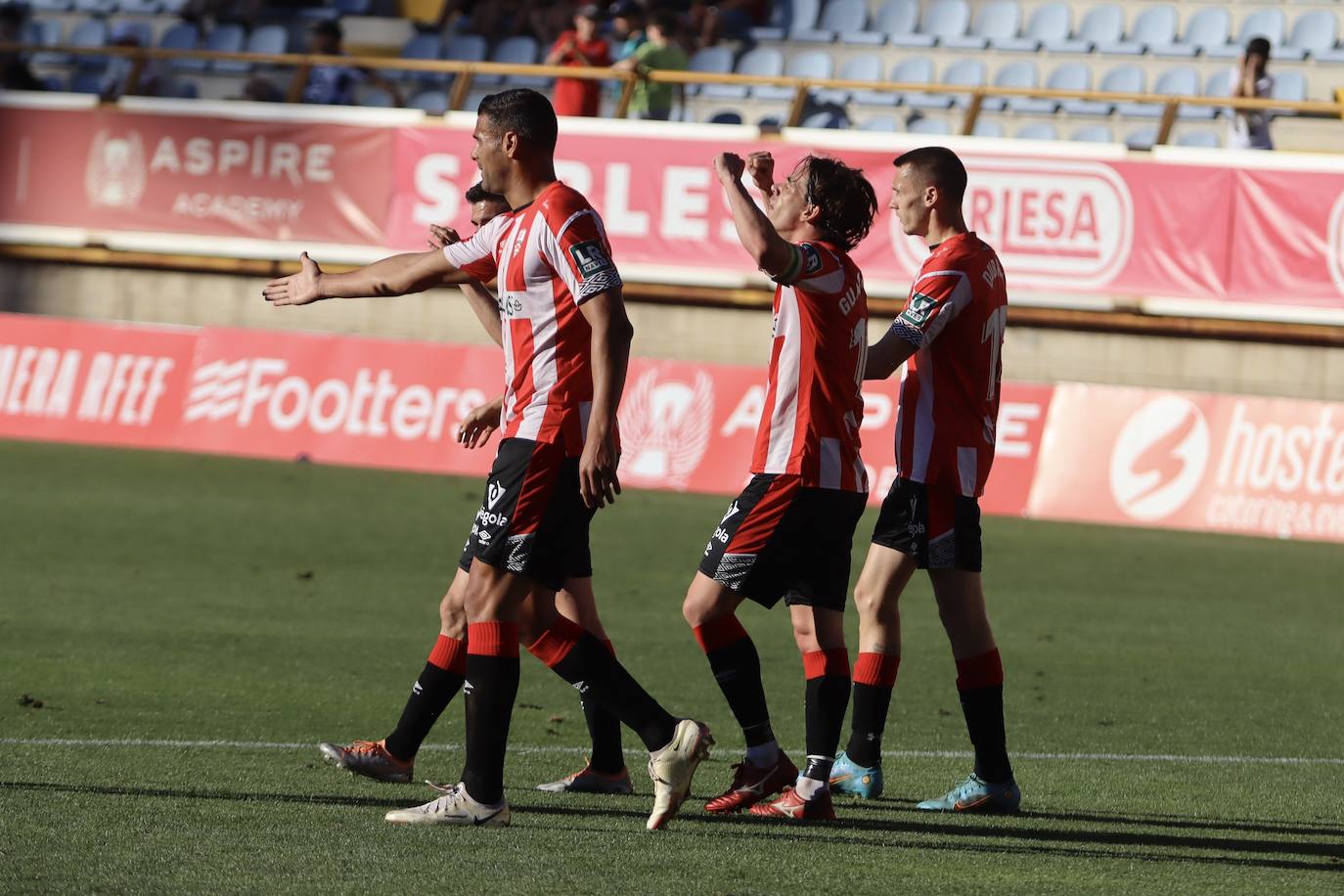 La Cultural ha disputado la última jornada ante la UD Logroñés sin nada en juego para los de Curro Torres.