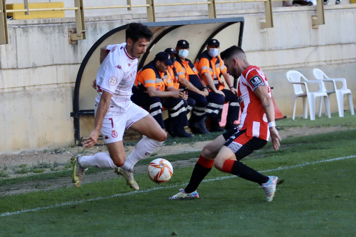 La Cultural ha disputado la última jornada ante la UD Logroñés sin nada en juego para los de Curro Torres.