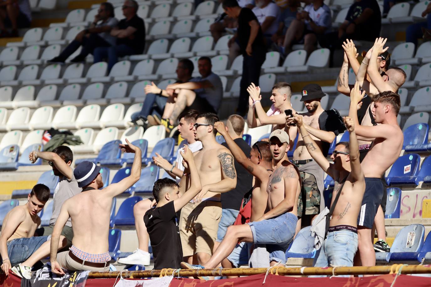 La Cultural ha disputado la última jornada ante la UD Logroñés sin nada en juego para los de Curro Torres.