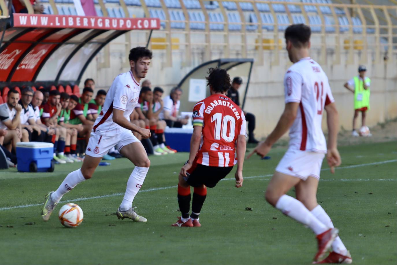 La Cultural ha disputado la última jornada ante la UD Logroñés sin nada en juego para los de Curro Torres.