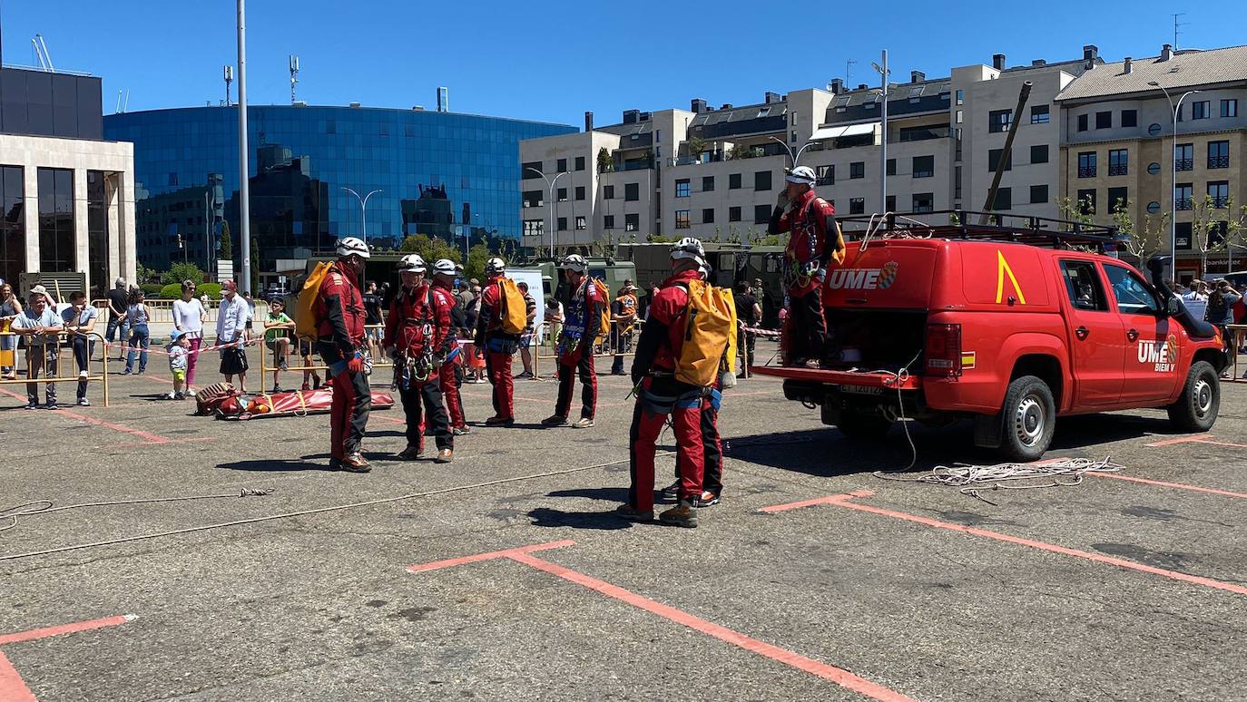 Fotos: Día de las Fuerzas Armadas en León