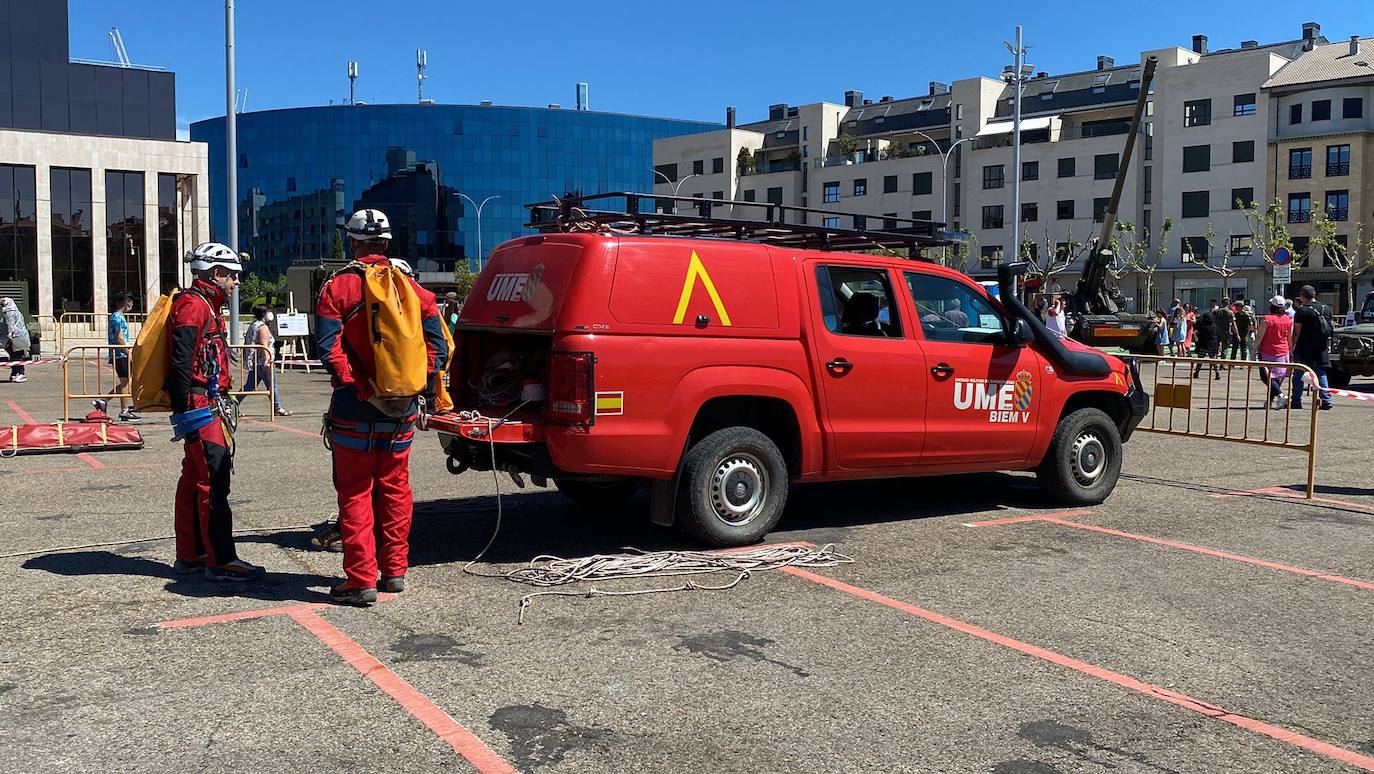 Fotos: Día de las Fuerzas Armadas en León