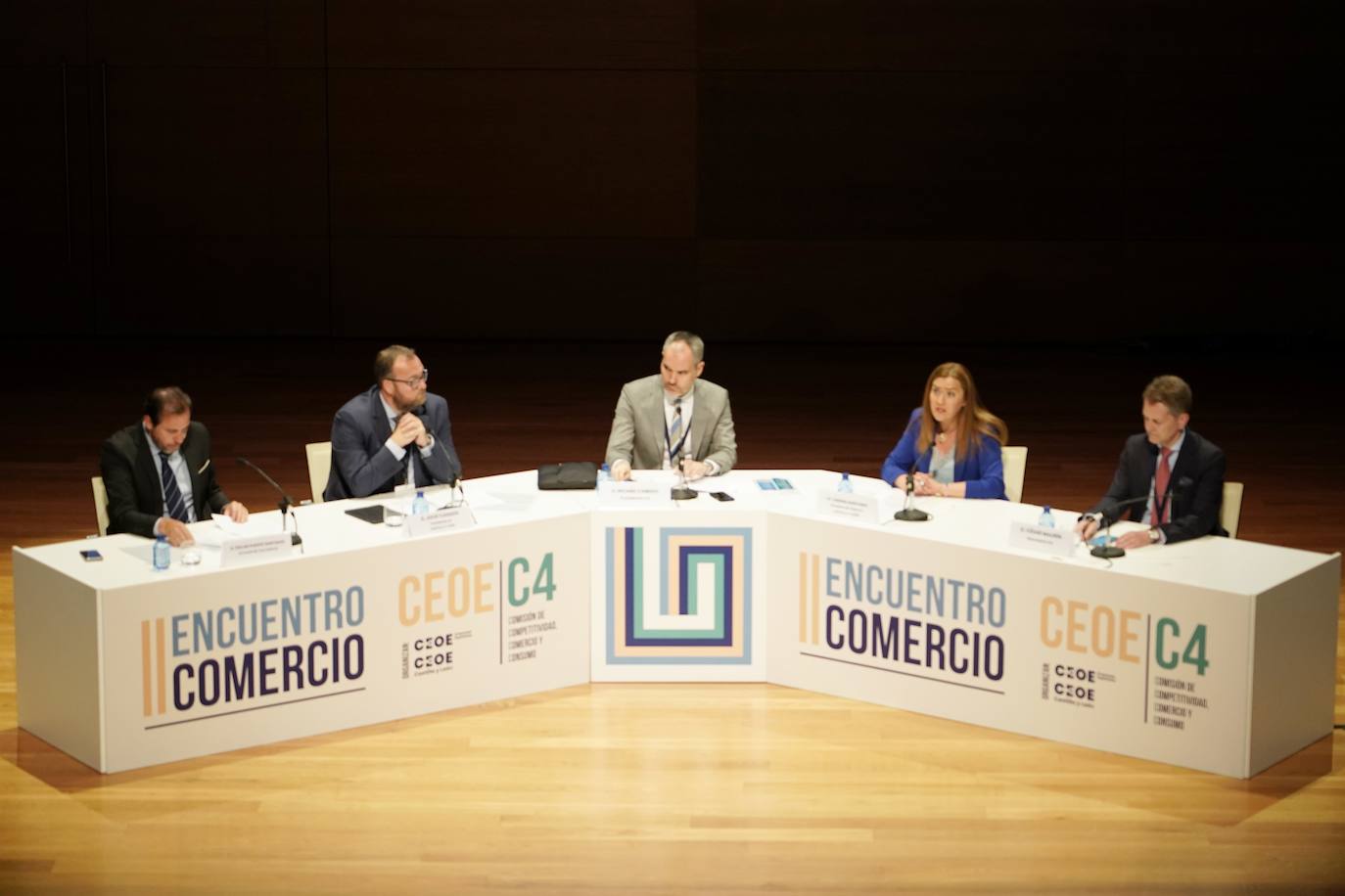 Imagenes del II Encuentro del Comercio C4-CEOE. 