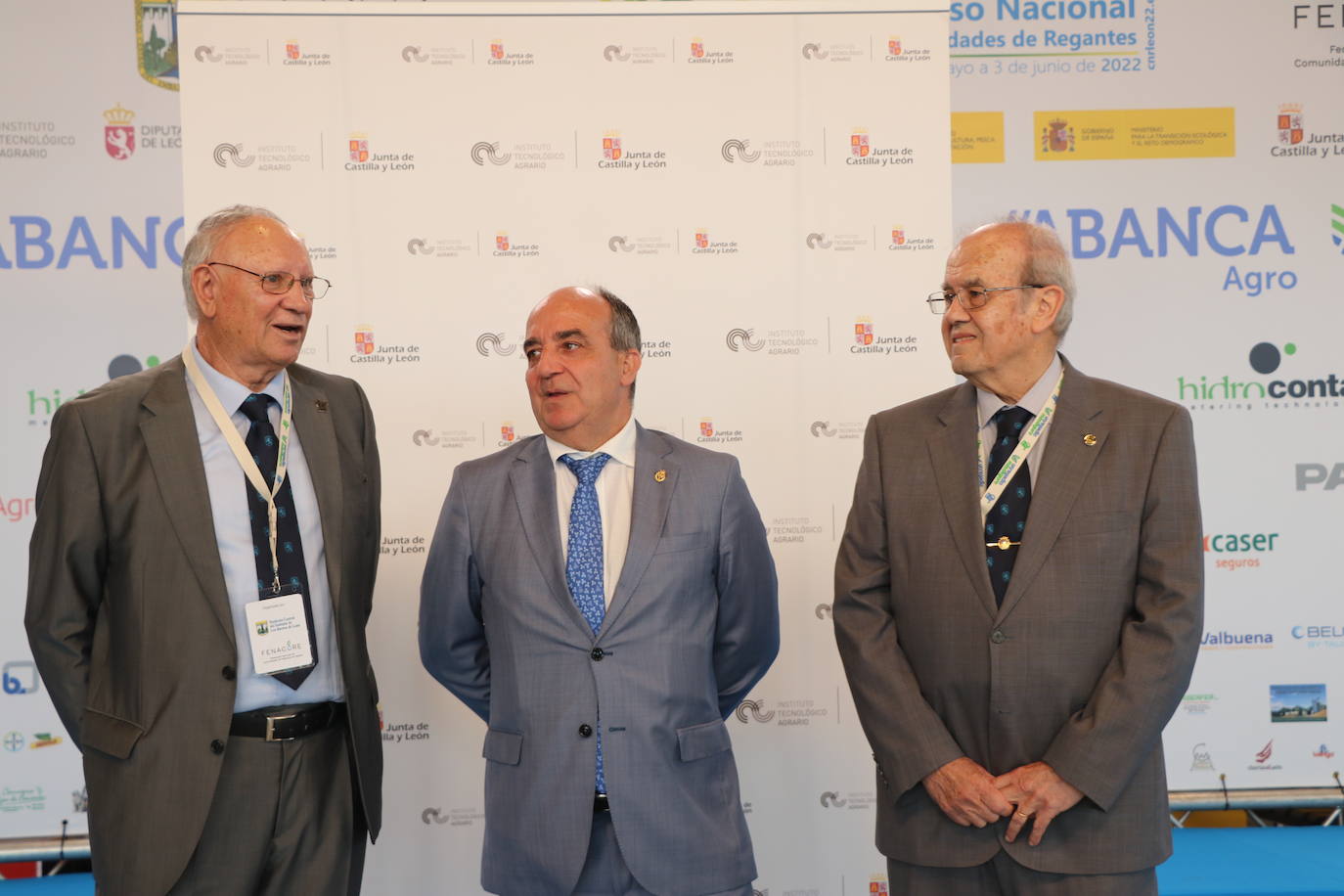 Segunda jornada del Congreso NacionaI de Regantes, celebrado en la ciudad de León.