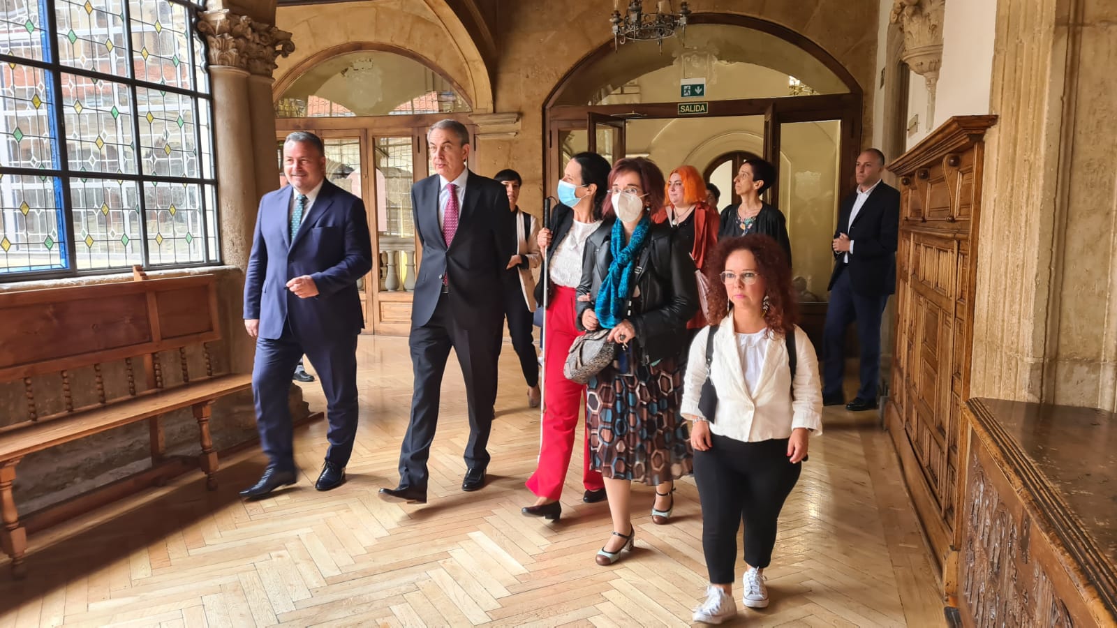 Fotos: Zapatero preside la reunión de Cermi Mujeres en León