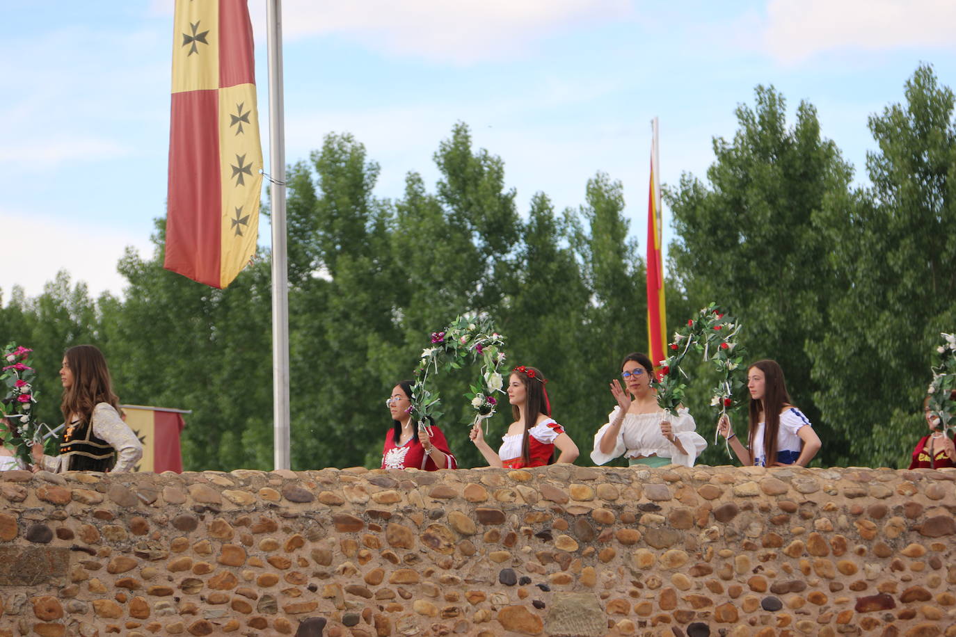 El palenque volvió a cobrar vida y se empapó de caballeros dispuestos a dar batalla ante el Passo Honroso de Hospital de Órbigo.