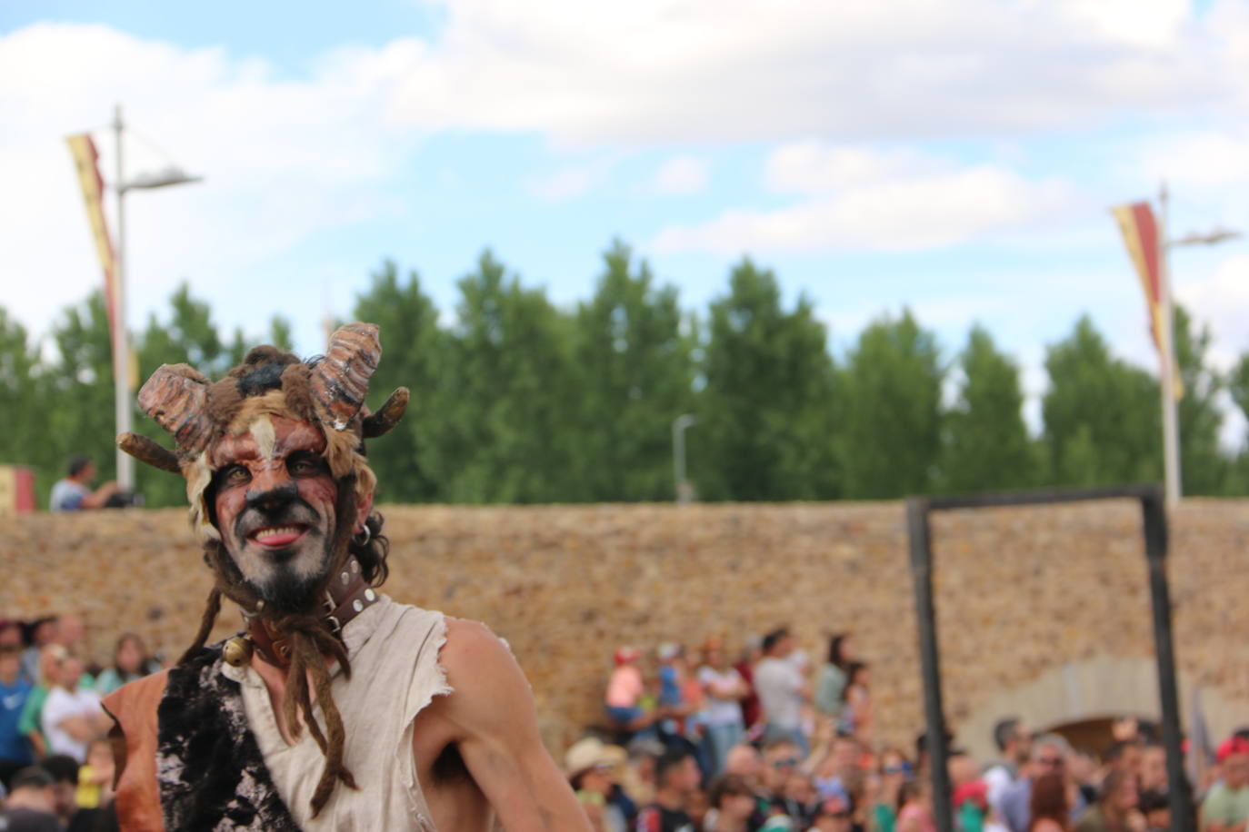 El palenque volvió a cobrar vida y se empapó de caballeros dispuestos a dar batalla ante el Passo Honroso de Hospital de Órbigo.