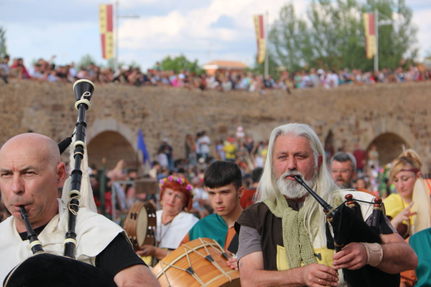 El palenque volvió a cobrar vida y se empapó de caballeros dispuestos a dar batalla ante el Passo Honroso de Hospital de Órbigo.