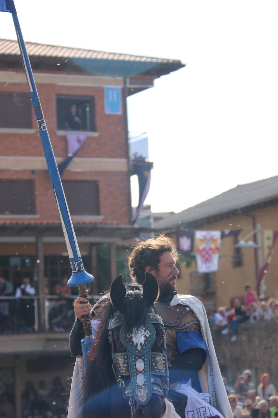 El palenque volvió a cobrar vida y se empapó de caballeros dispuestos a dar batalla ante el Passo Honroso de Hospital de Órbigo.