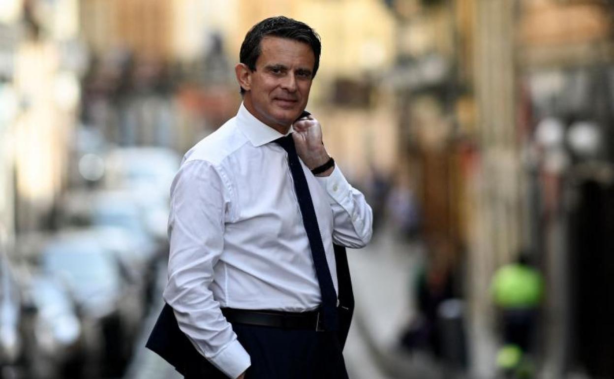 Manuel Valls, ex primer ministro francés y exconcejal del Ayuntamiento de Barcelona. 