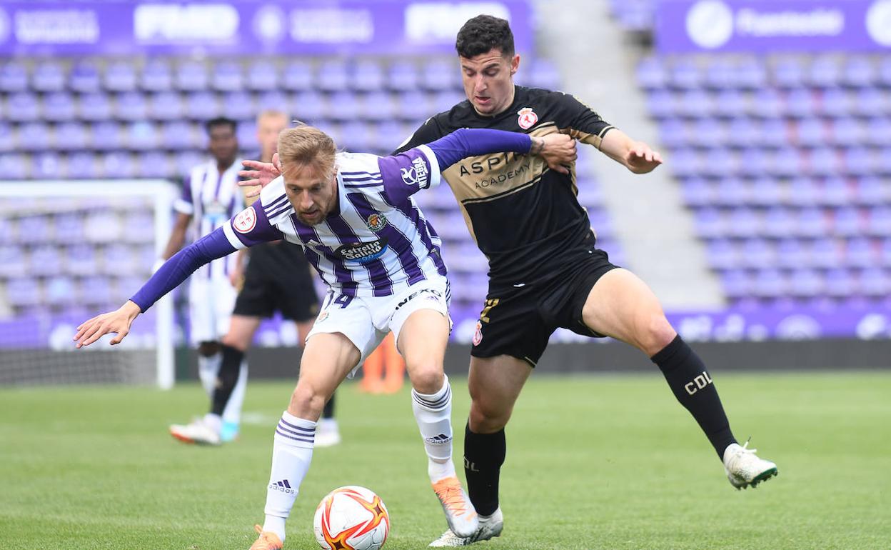 Jaime Sierra, en un partido esta temporada con la Cultural.