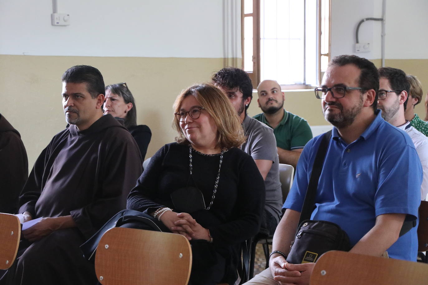 Imágenes de la presentación de la reforma en la Escuela San Francisco de León.