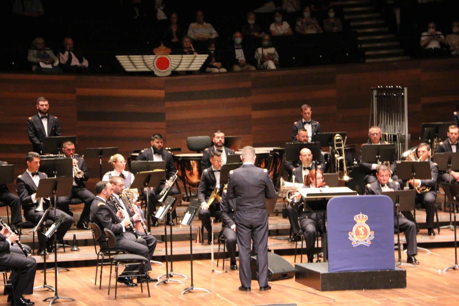 Concierto de Unidad de Música de la ABA de la Academia Básica del Aire en el Auditorio de León.