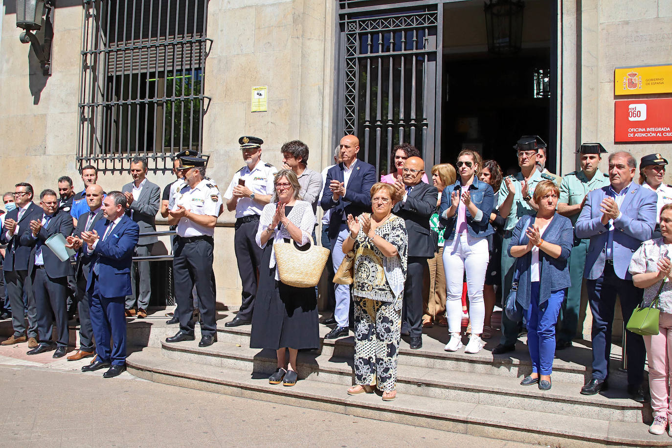 Concentración frente a la Subdelegación de Gobierno. 