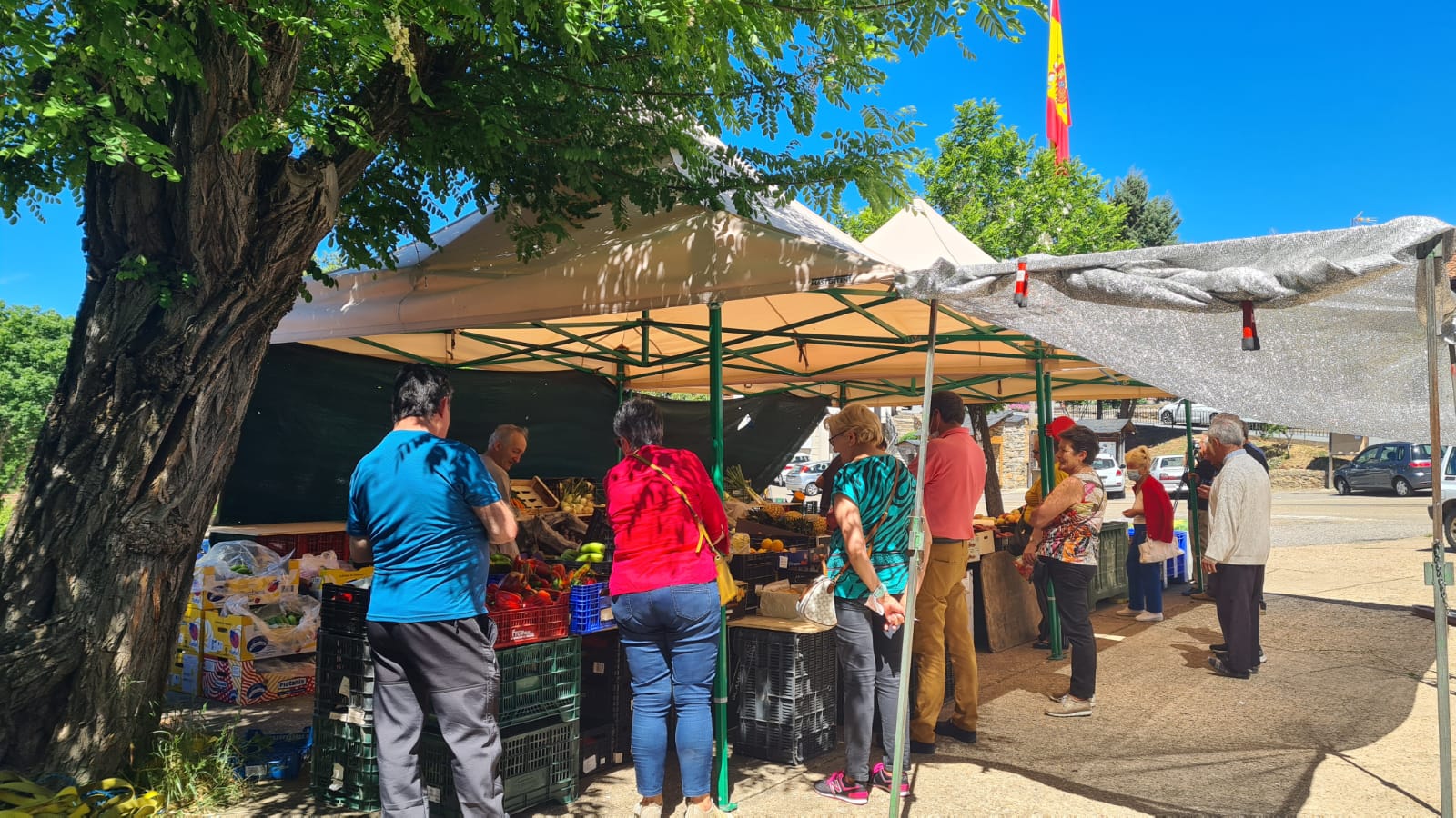 Fotos: El mercado de los jueves de Riello