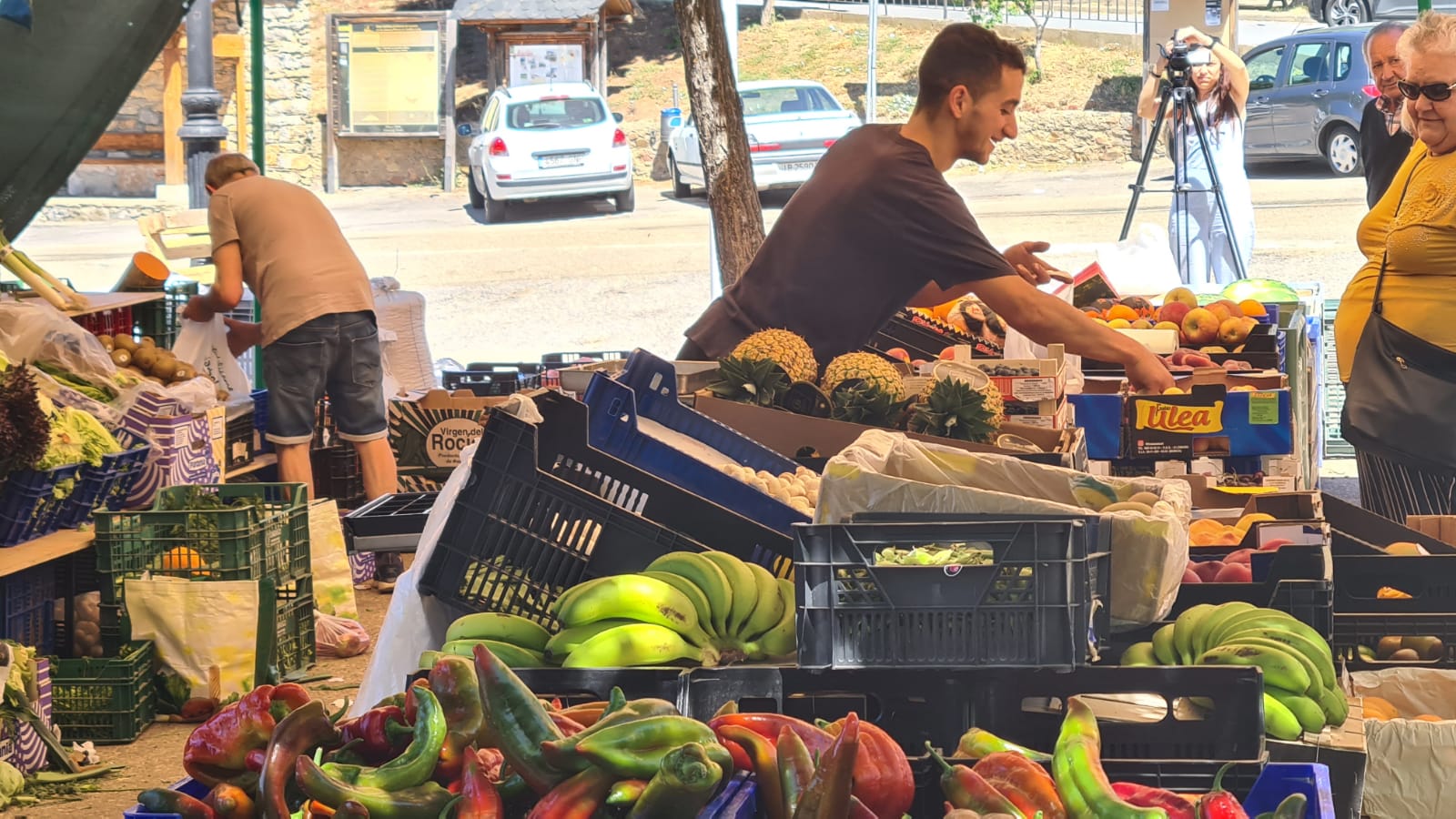 Fotos: El mercado de los jueves de Riello