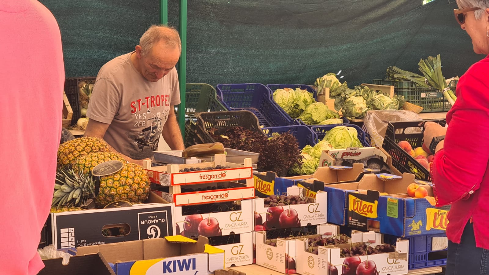 Fotos: El mercado de los jueves de Riello