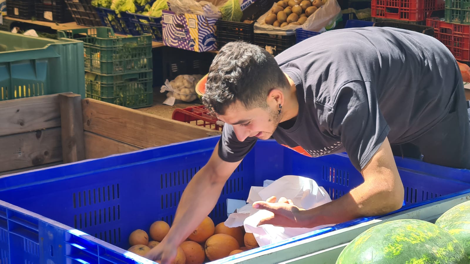 Fotos: El mercado de los jueves de Riello