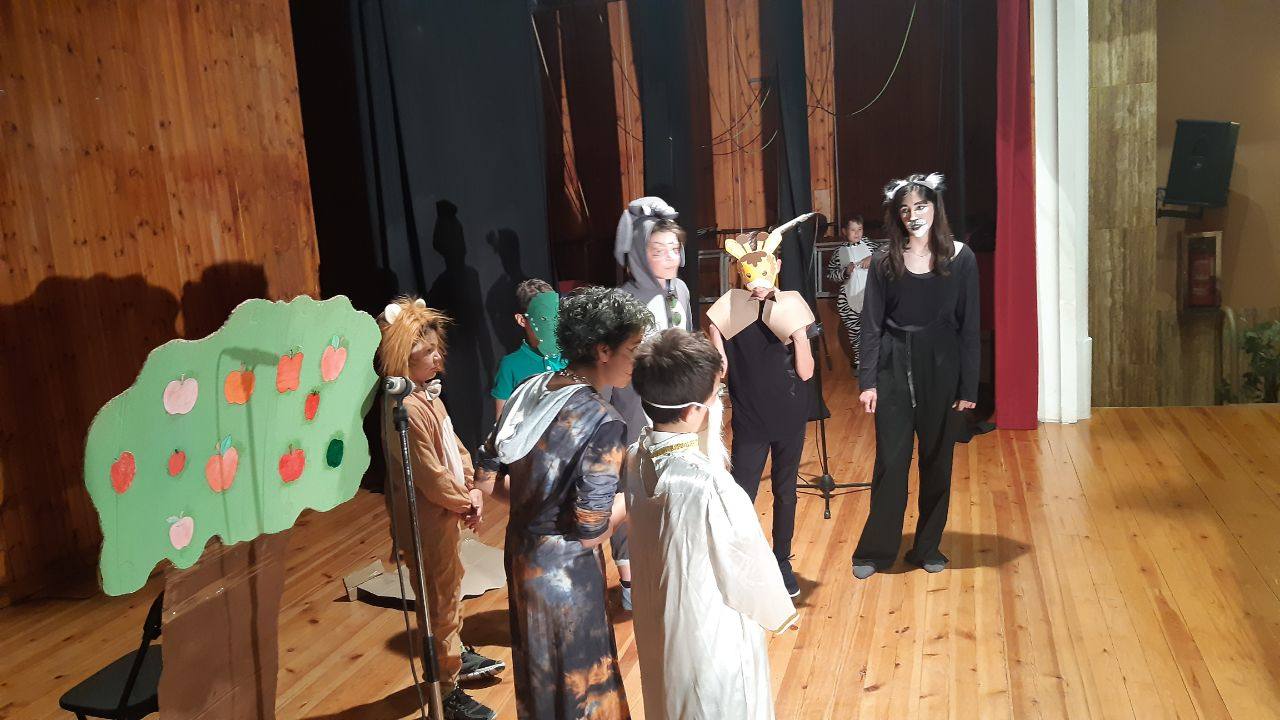 Clausura de los talleres provinciales de teatro en Valencia de Don Juan. 