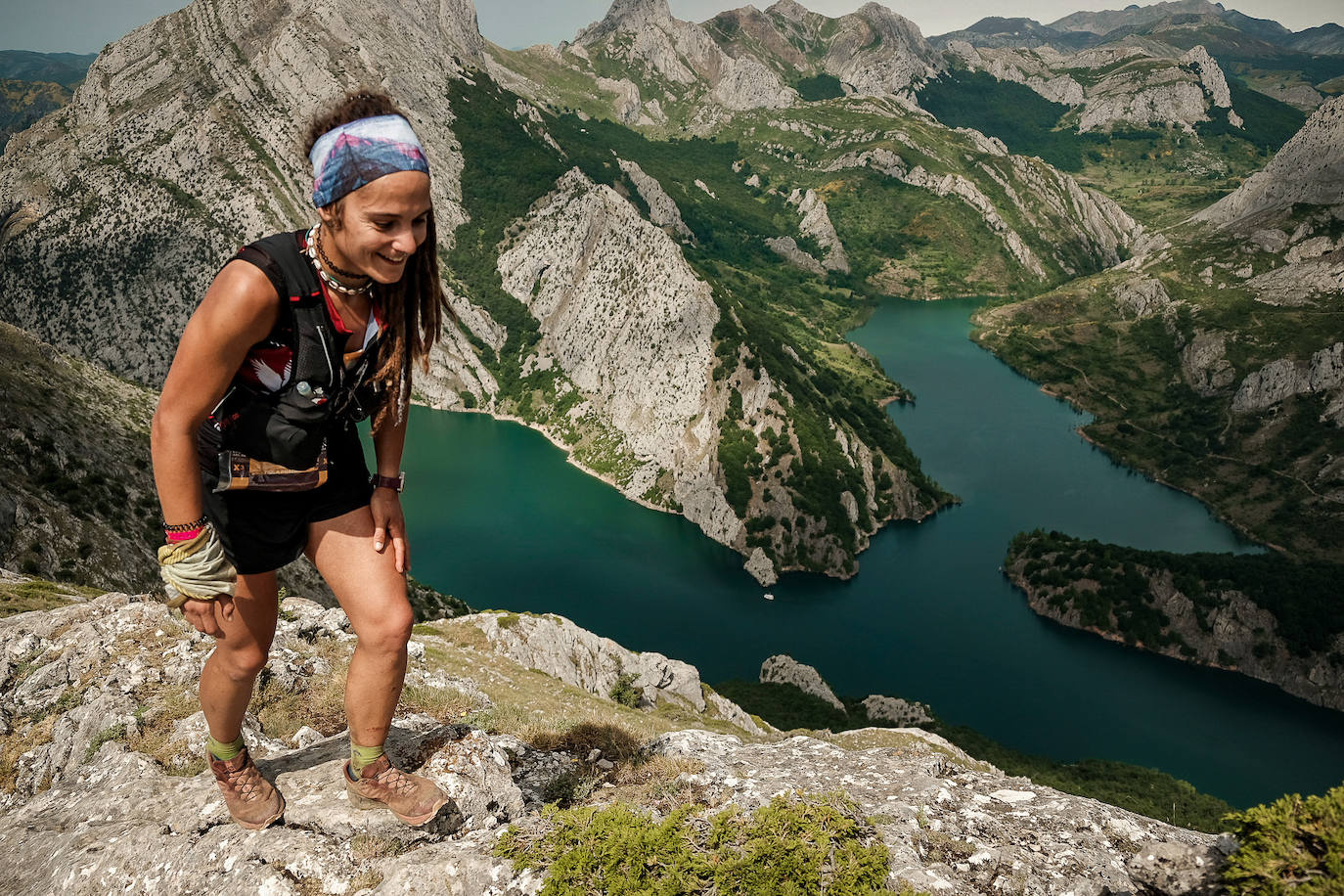 Manole y Sadlo no dan opciones y certifican su triunfo en la Riaño Trail Run con el Gilbo de 'testigo'