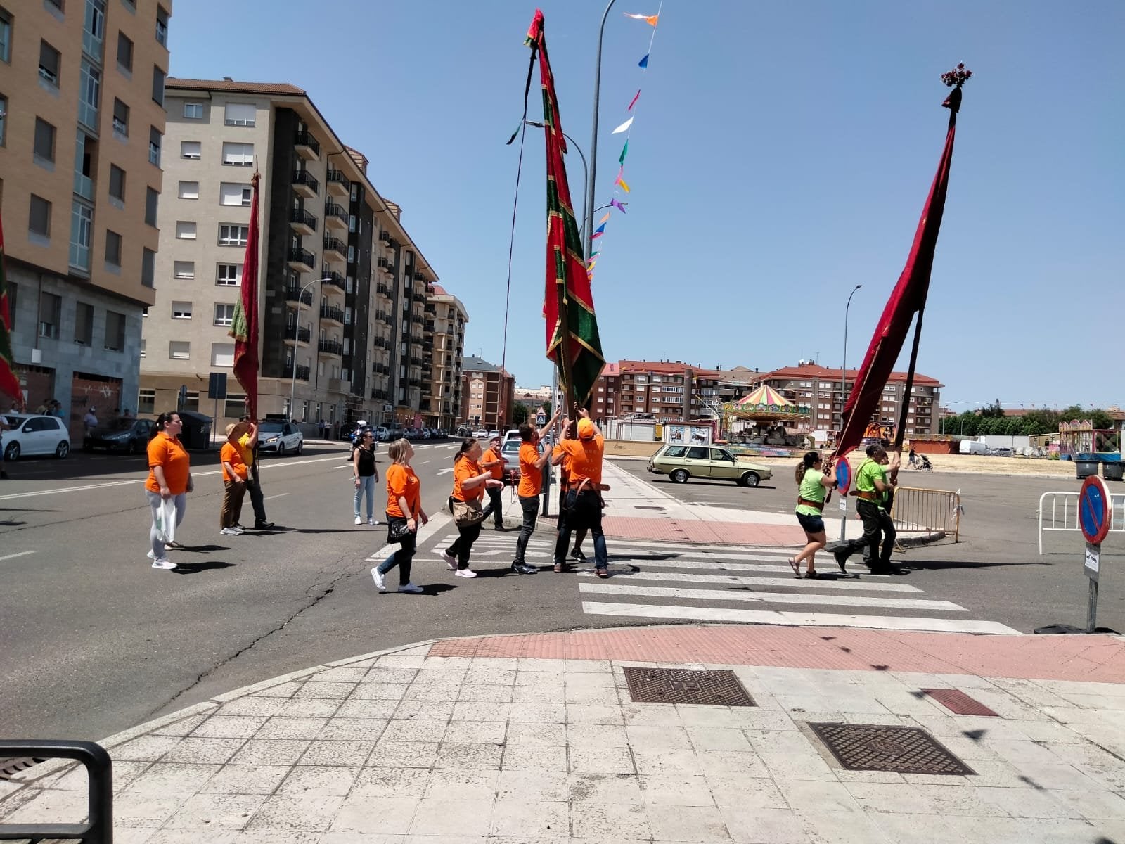 La iniciativa 'Pendones concejiles en los Caminos de Santiago del viejo Reino de León' 