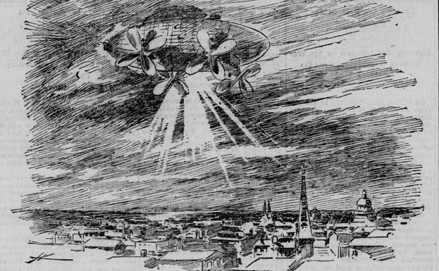 La aeronave misteriosa que sobrevoló Sacramento en noviembre de 1896