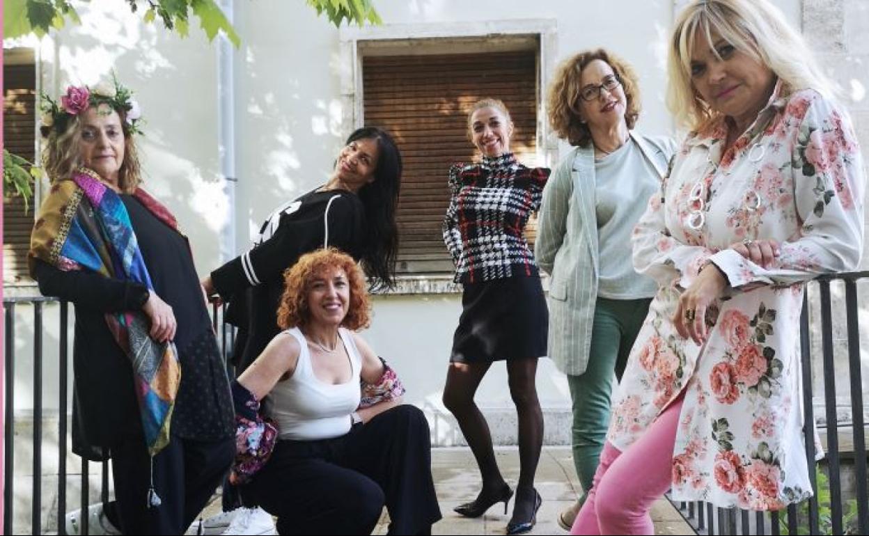 Las alumnas del taller de teatro de Escuela Municipal de Música, Danza y Artes Escénicas.