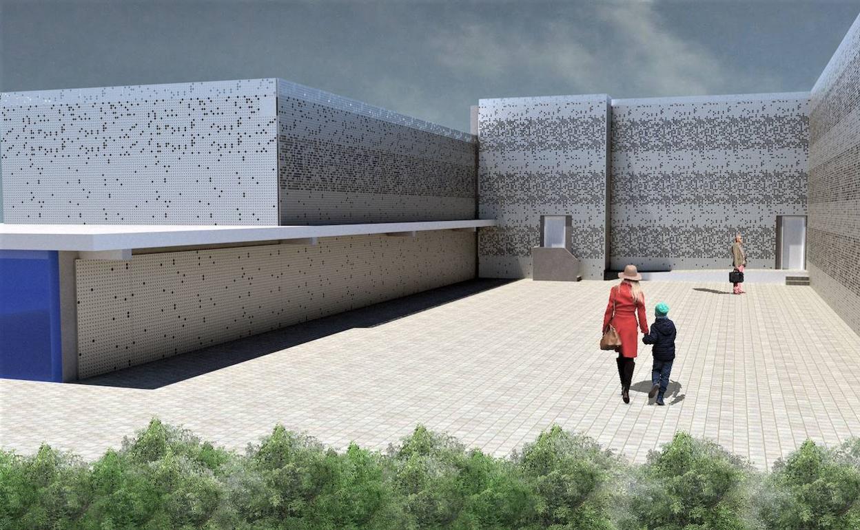 Uno de los centros que busca rehabilitar el Ayuntamiento con los fondos europeos.