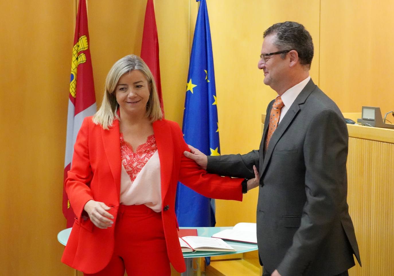 Teresa Rodríguez toma posesión como nueva directora de Producción Agrícola y Ganadera.