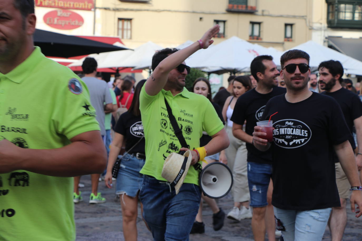 Pregón Néstor López, fiestas San Juan