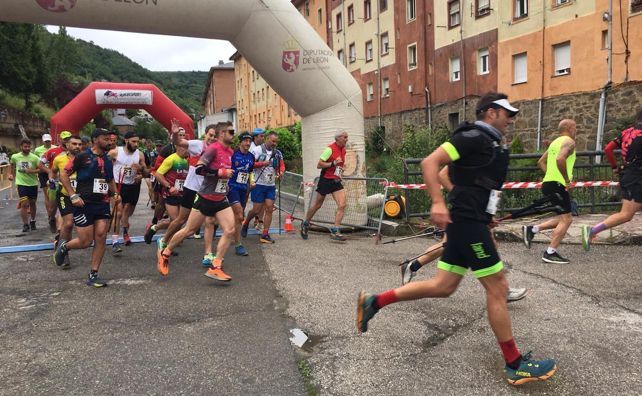 Salida de la prueba en Tremor de Arriba.