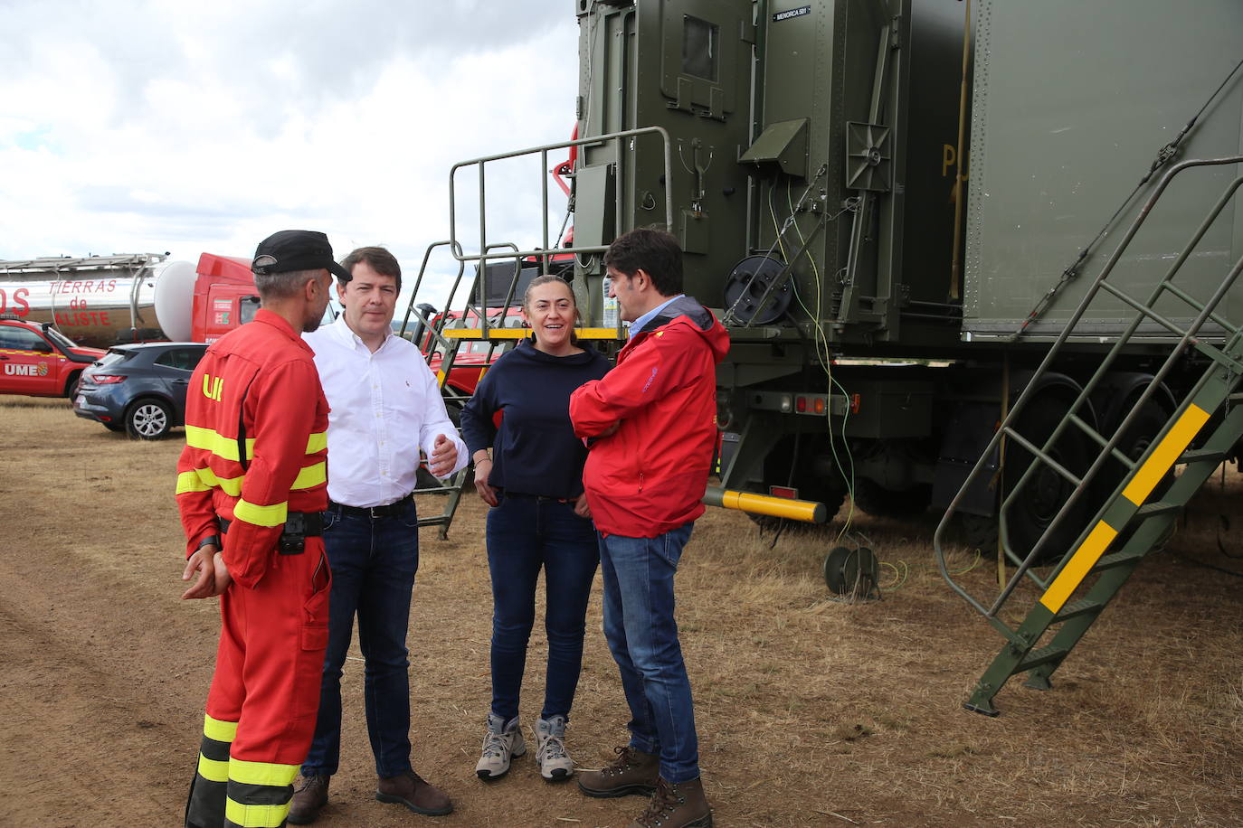 Fotos: Mañueco anuncia desde Sarracín de Aliste (Zamora) un plan especial de recuperación medioambiental y socioeconómica