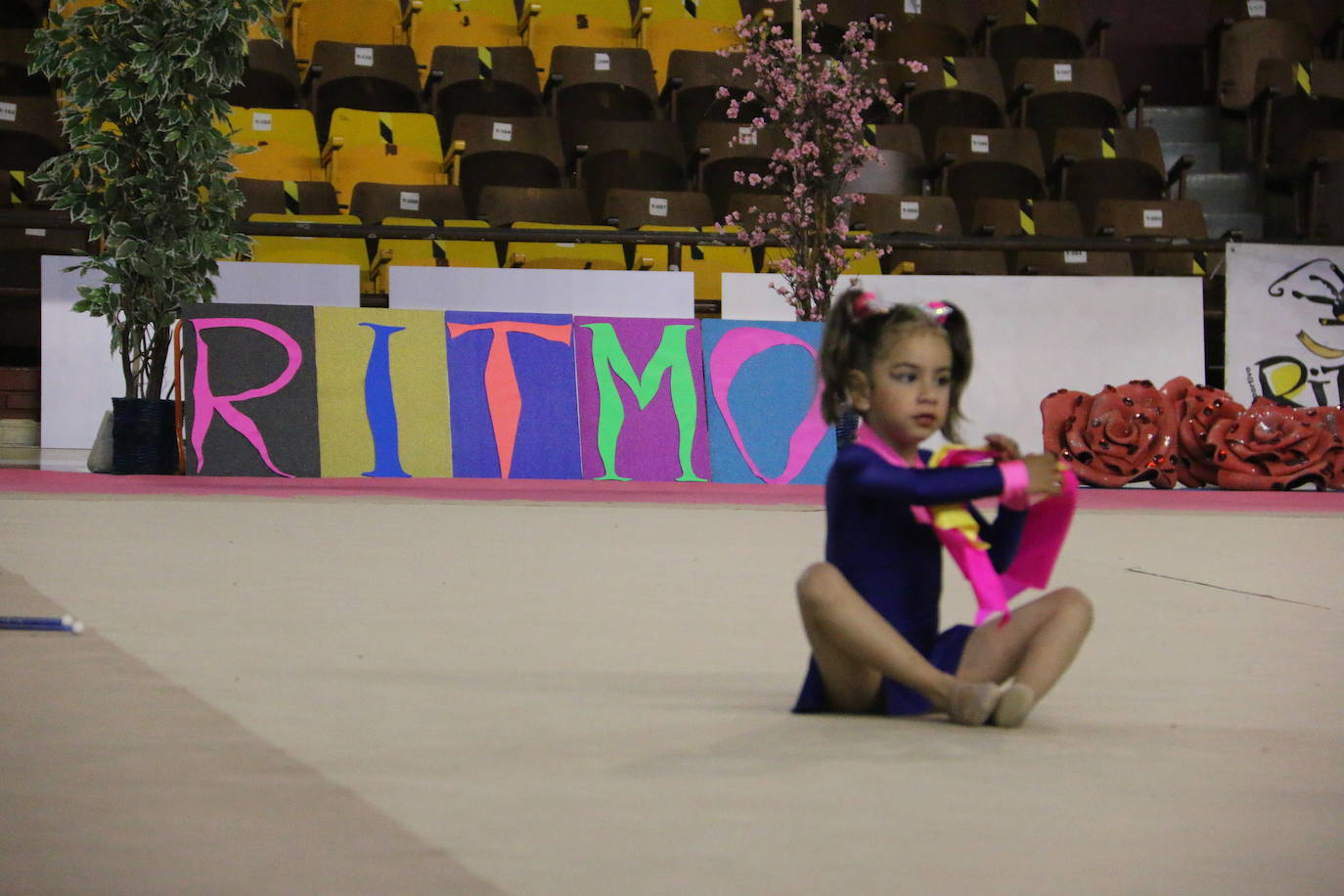 En torno a 150 gimnastas del club leonés se dan cita en el evento con el que se cierra el curso en el Palacio de los Deportes de León con exhibiciones y distintos ejercicios