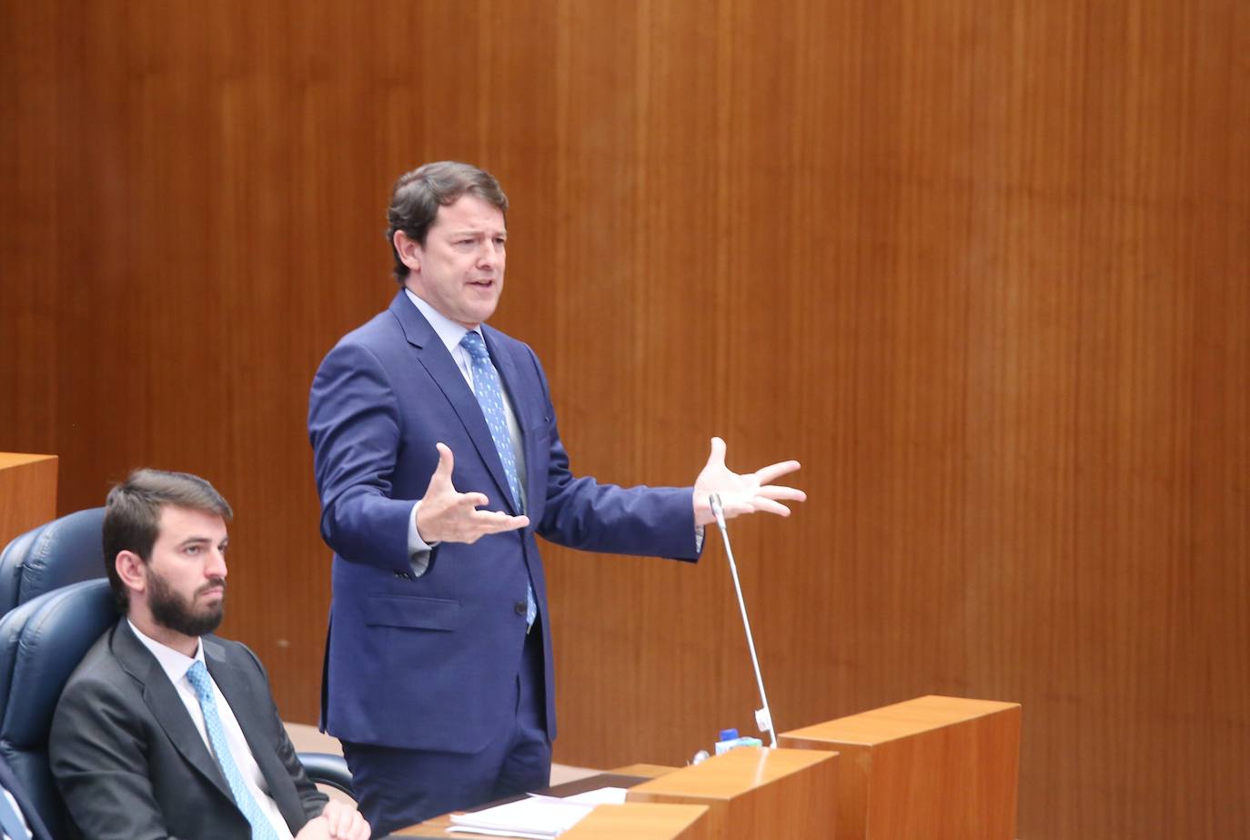 Fotos: Plano de las Cortes de Castilla y León