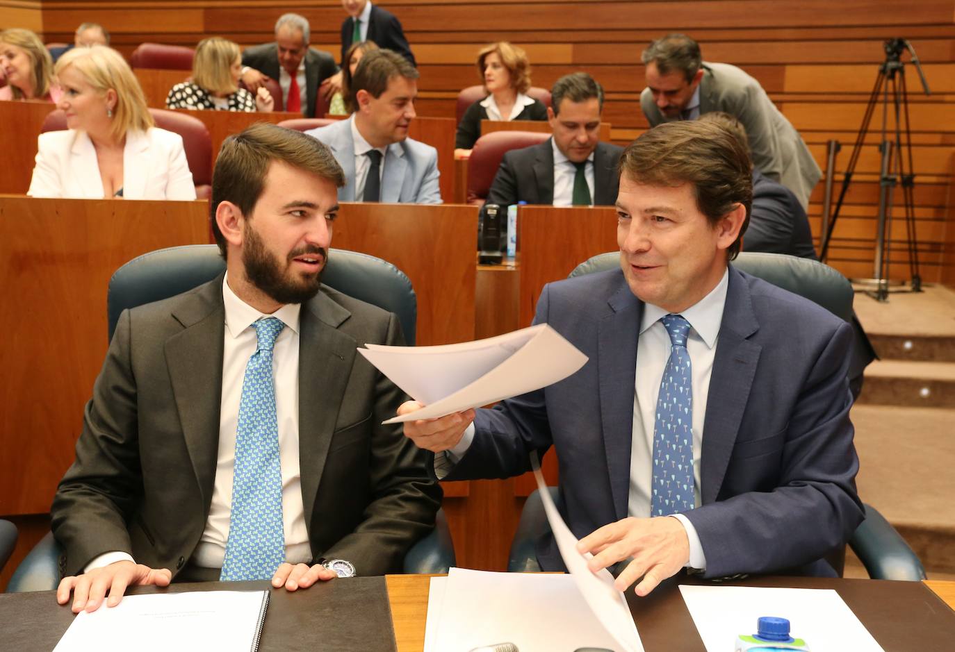 Fotos: Plano de las Cortes de Castilla y León