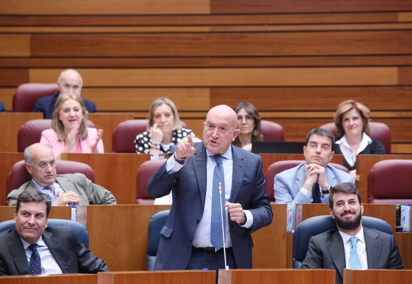 Fotos: Plano de las Cortes de Castilla y León