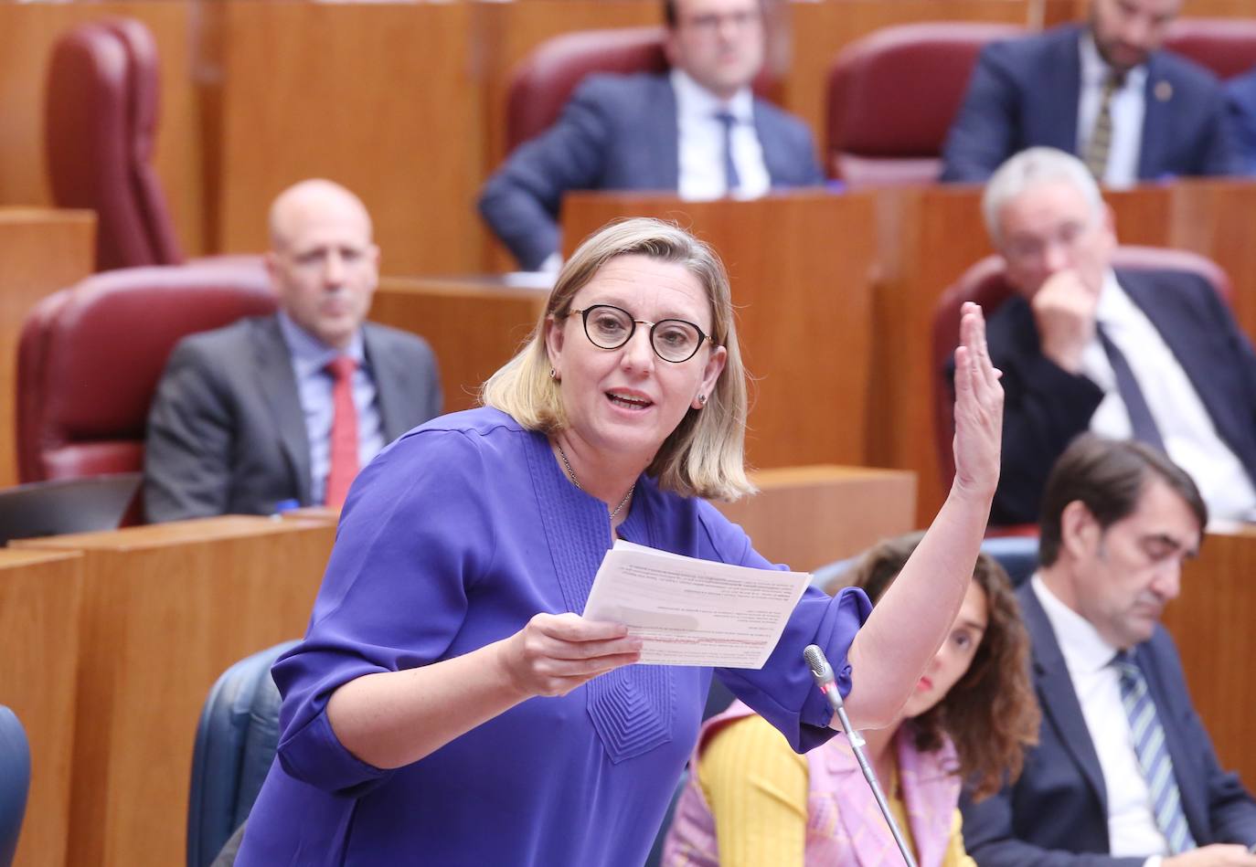 Fotos: Plano de las Cortes de Castilla y León