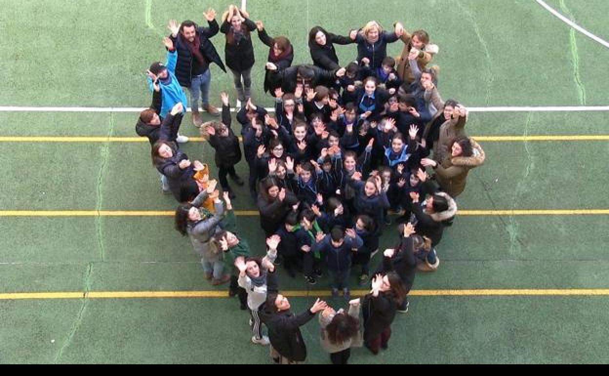 Colegio Carmelitas Sagrado Corazón de León. 