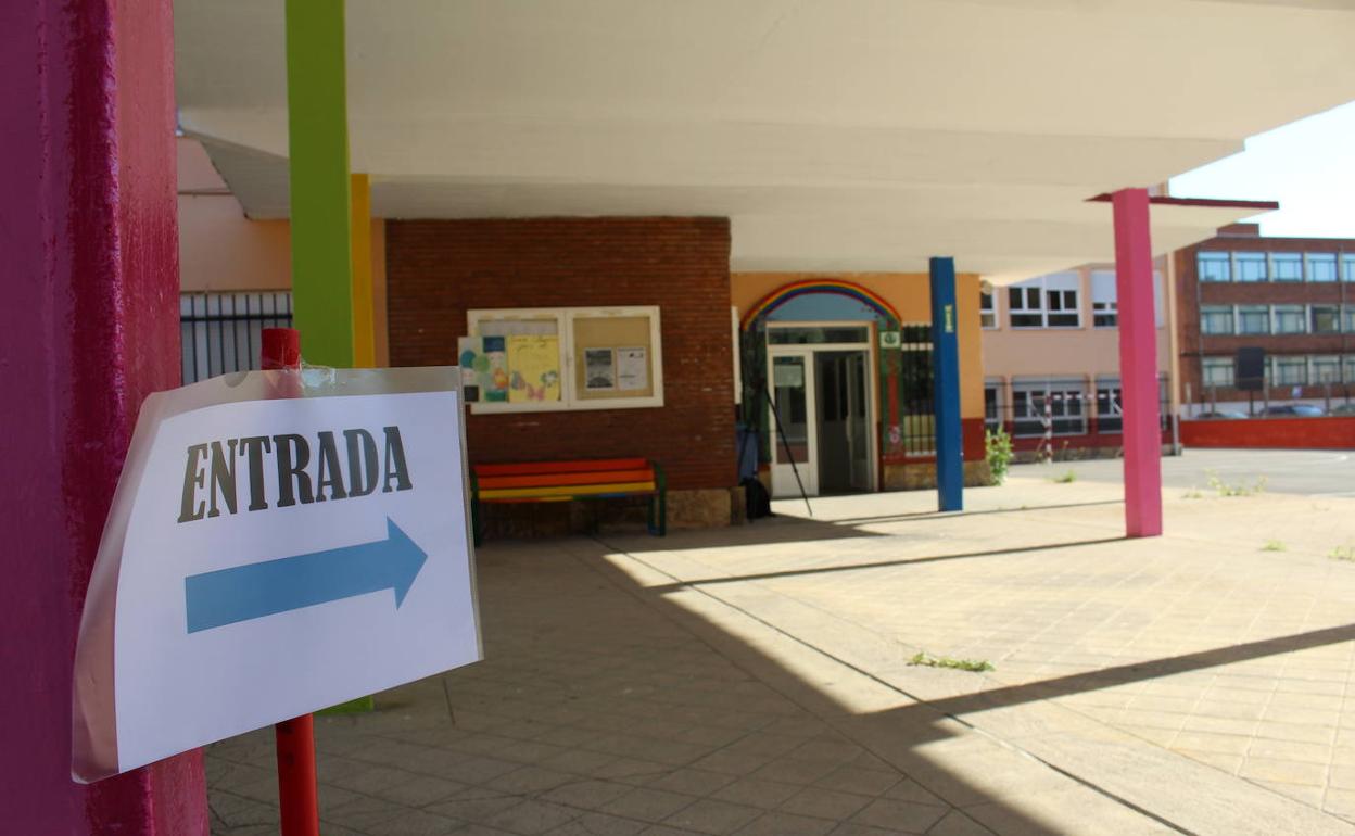 El CEIP San Claudio de León. 