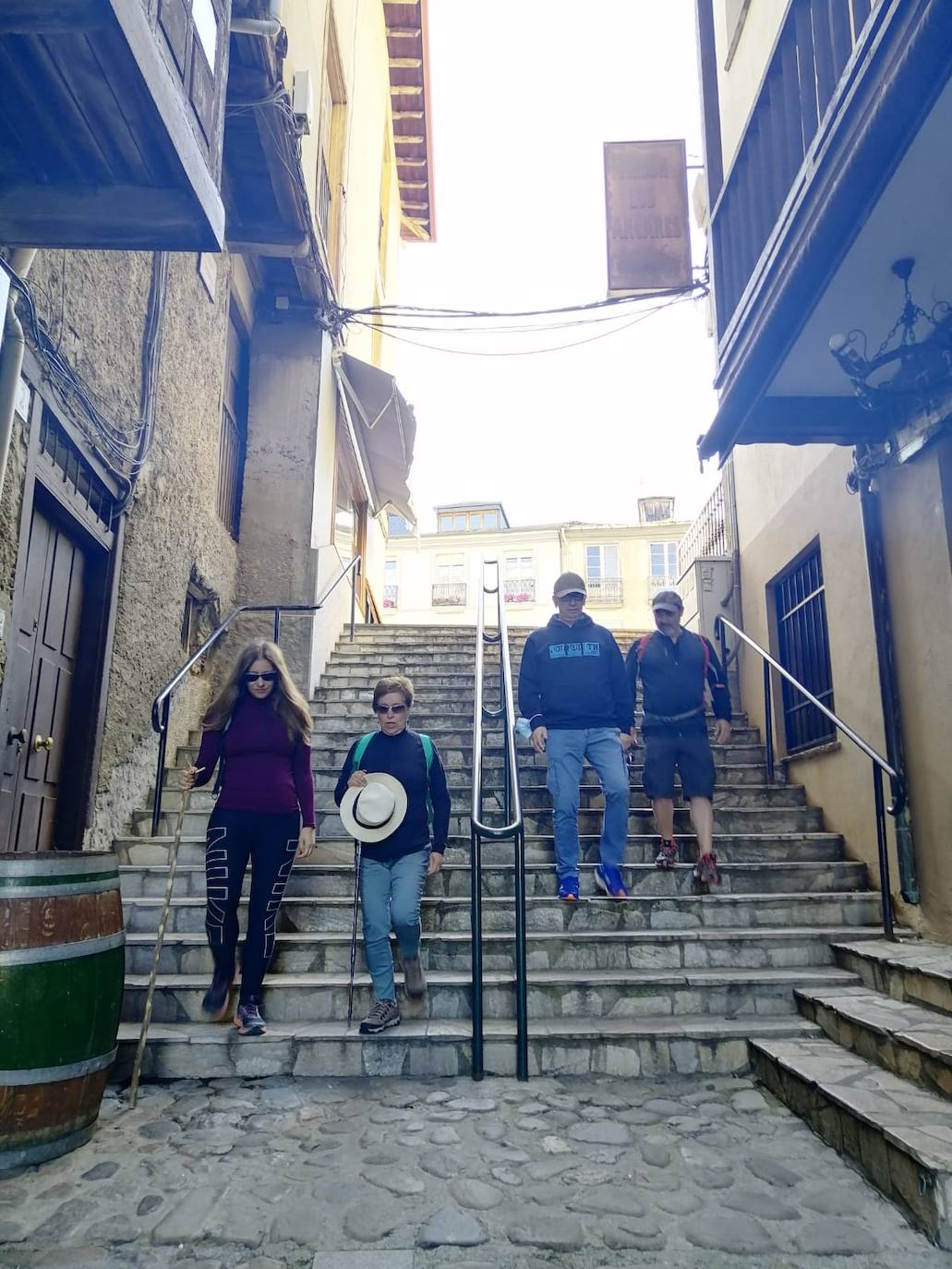 Fotos: Penúltima etapa del Camino de Santiago