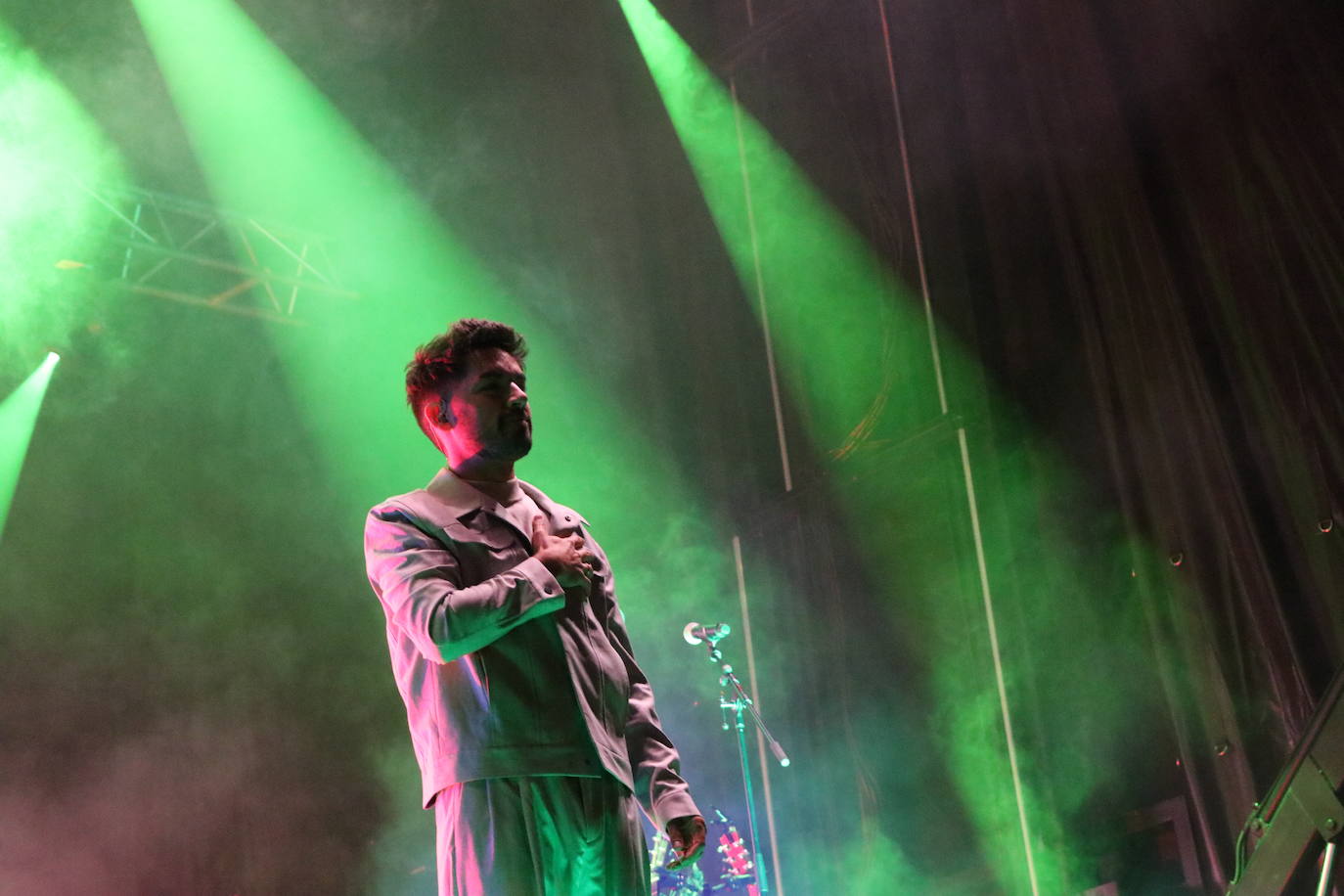 Imagen del concierto de Polaroids y Siloé. 