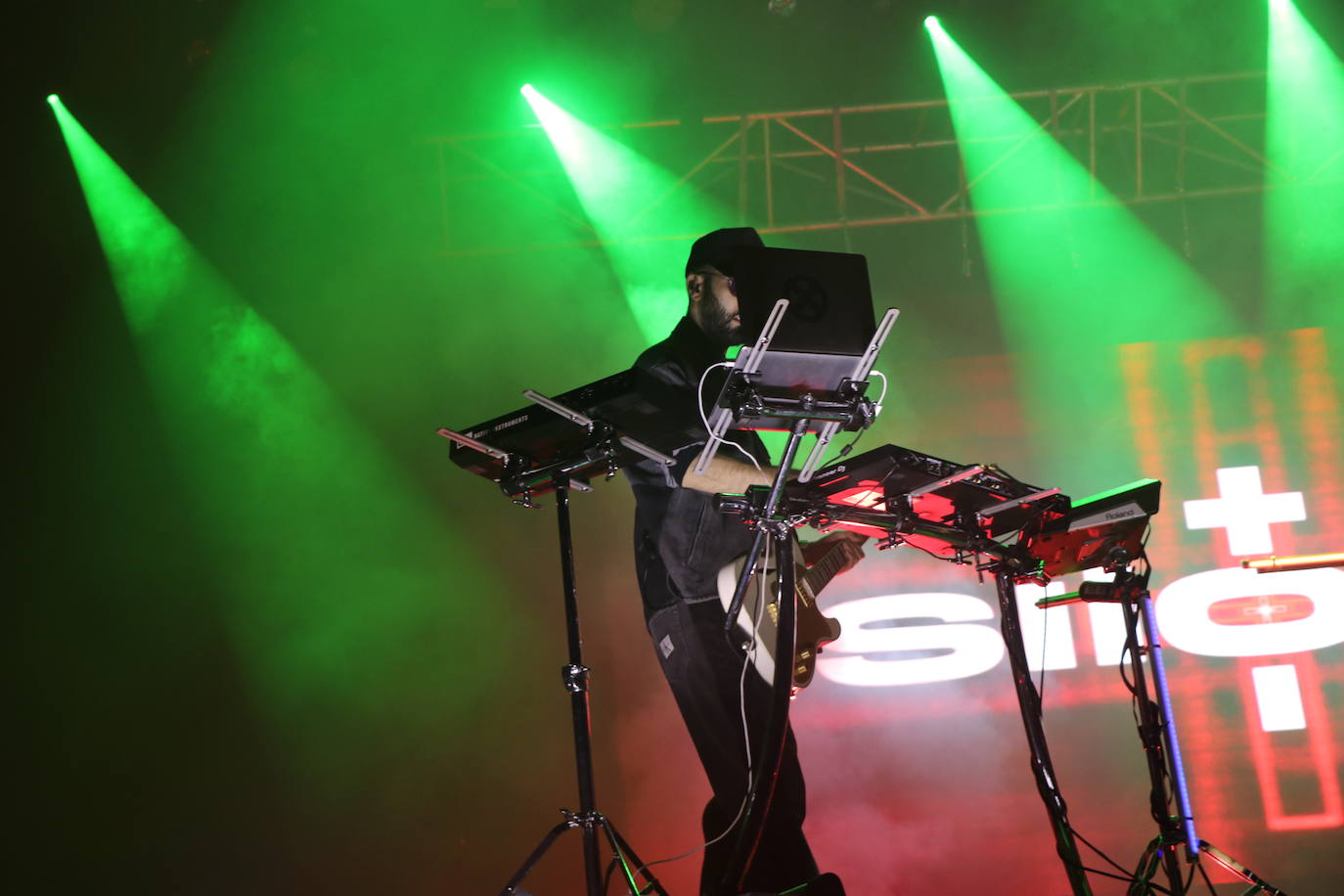 Imagen del concierto de Polaroids y Siloé. 