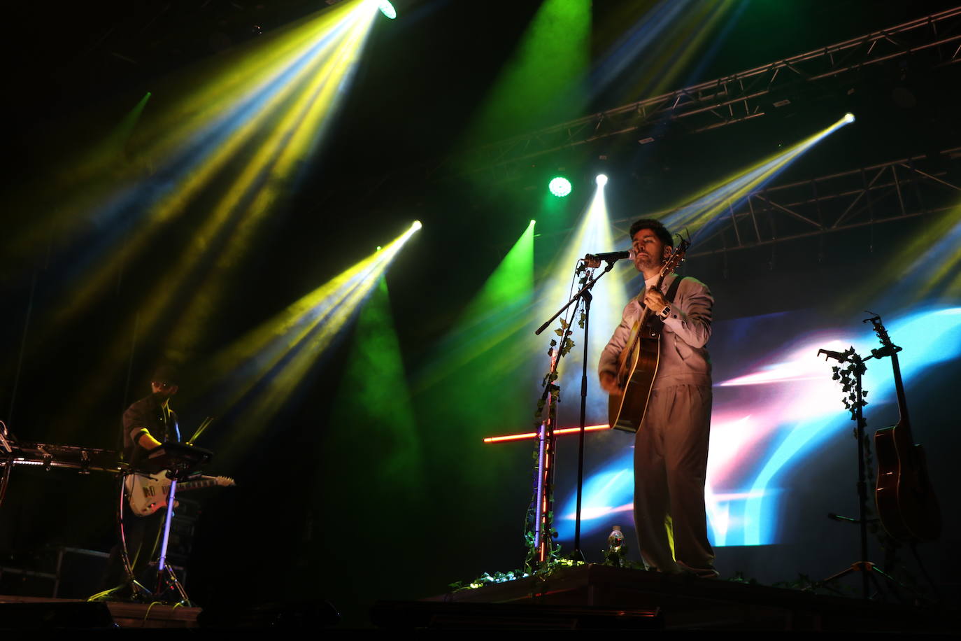 Imagen del concierto de Polaroids y Siloé. 