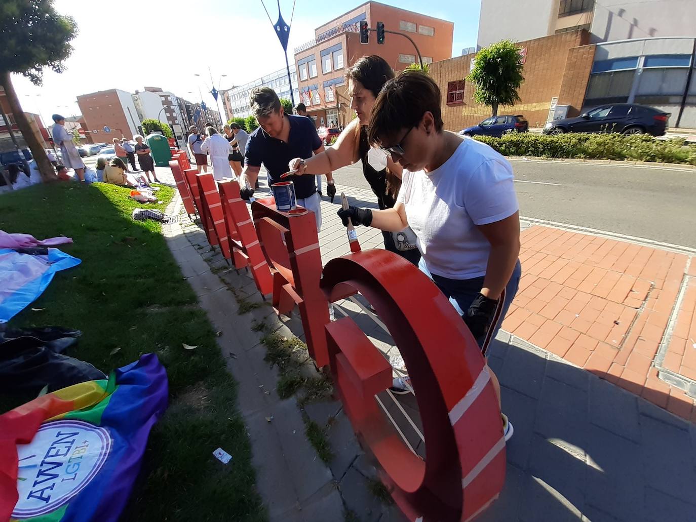 Fotos: Unas letras con orgullo para San Andrés