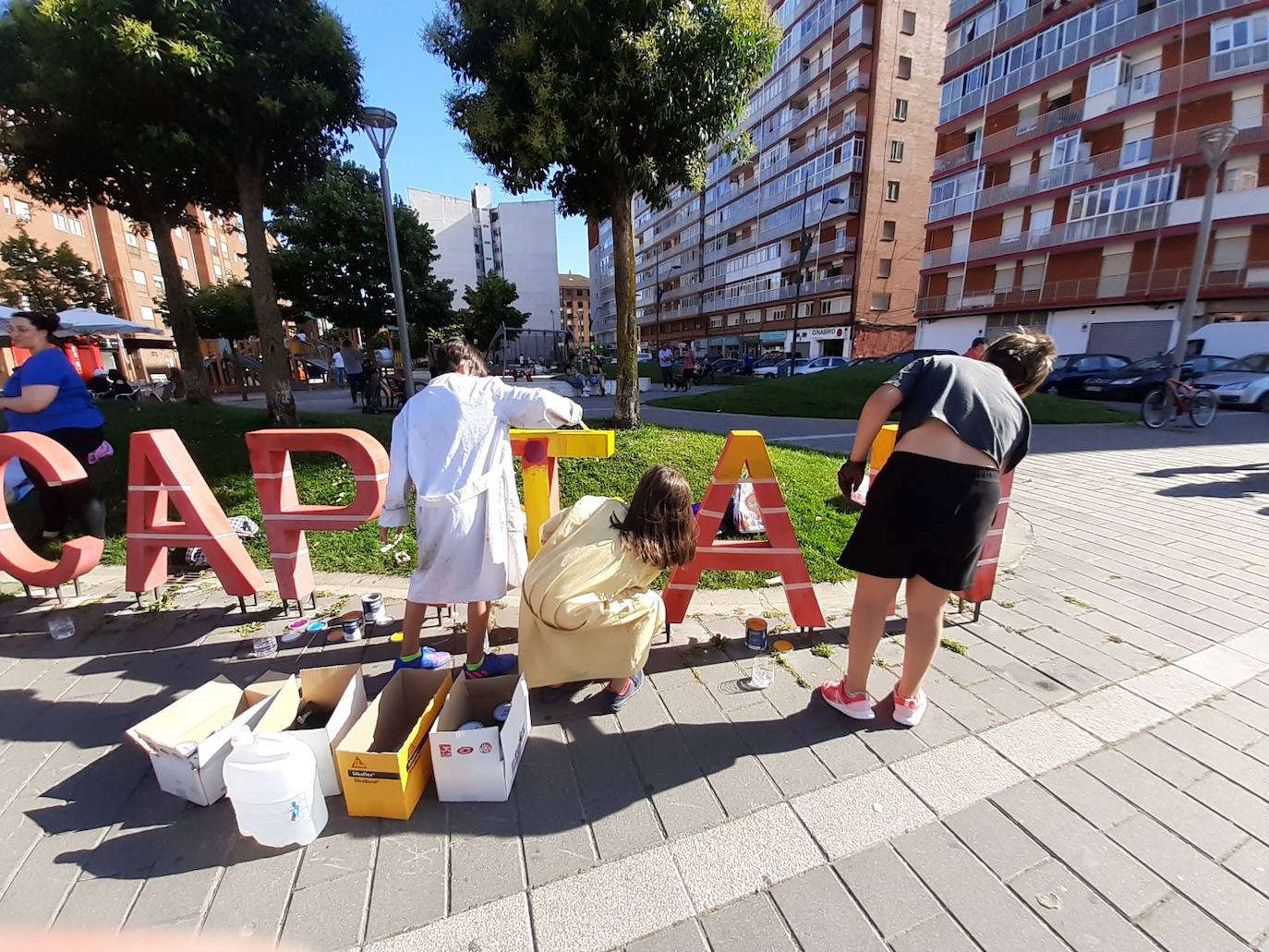 Fotos: Unas letras con orgullo para San Andrés