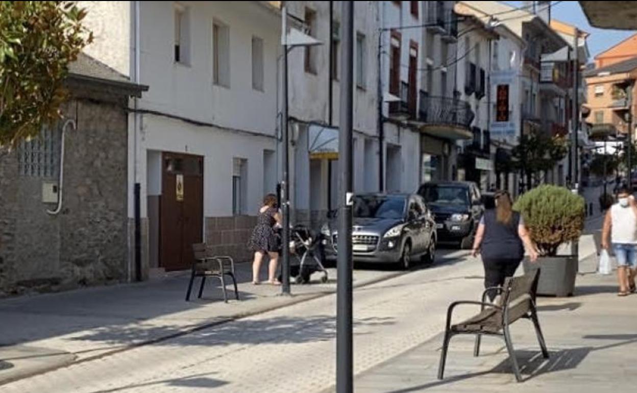 Imagen de archivo de una de las calles de Toreno. 